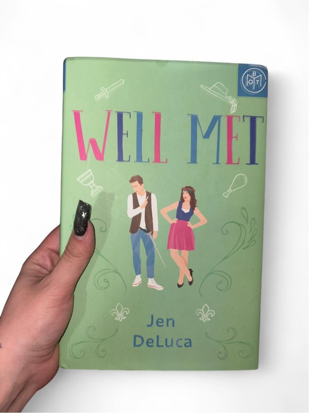 Jen DeLuca Well Met Hardcover - Green